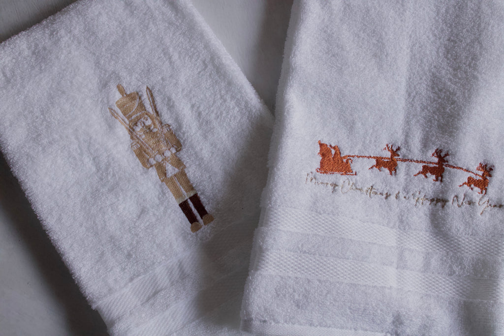 Toallas navideñas - tamaño grande